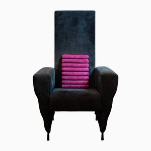 Flessuosa Chair by Ugo La Pietra for Busnelli, 1980s