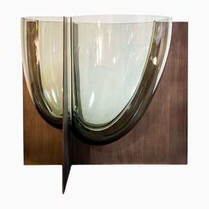 Jarrón S509 escultural de Carlo Nason para Mazzega, 1969