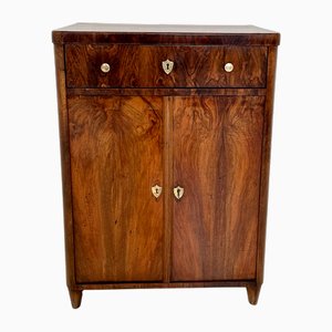 Antique German Biedermeier Chest of Drawers in Walnut, 1830
