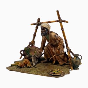 Viennese Bronze Sculpture from Bergmann, 1900