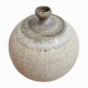 Vaso in gres di Sylvia Leuchovius per Rörstrand, anni '60