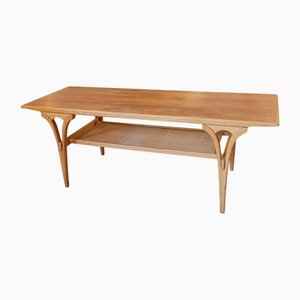 Vintage Coffee Table in Teak by Birger Larsson for Bodafors, 1960s