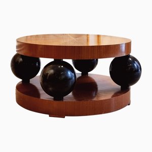 Table Basse Art Déco attribuée à Johan Eriksson, Suède, 1940s