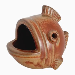 Jarrón vintage de cerámica de Gunnar Nylund para Rörstrand, década de 1890