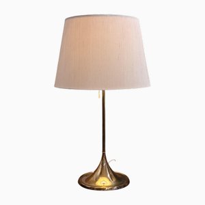 Vintage Table Lamp in Brass from Bergboms, 1960s