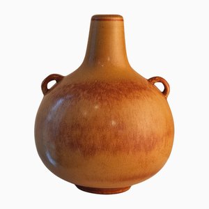 Vaso vintage in gres di Gunnar Nylund per Rörstrand, fine XIX secolo