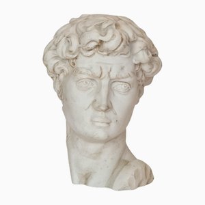 Tête de David d'Après Michel-Ange, Italie, 20e Siècle
