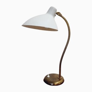 Lampe de Bureau ou de Table Scandinave en Laiton par Harald Notini pour Böhlmarks, 1890s