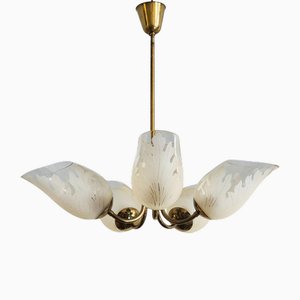 Swedish Modern Pendant attributed to Carl Erik Bodén for Glössner, Mid-1900s