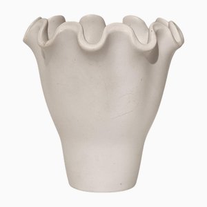 Scandinavian Modern Ceramic Våga Vase by Wilhelm Kåge Gustavsberg, 1950s