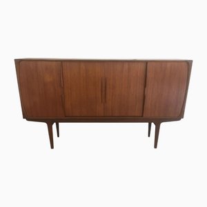 Dänisches Sideboard aus Teak mit integriertem Barbereich, 1960er