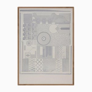 Eduardo Paolozzi, Unsigned Trial: Silver, 1967, Siebdruck