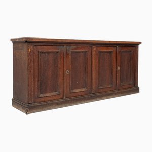 Bar de madera con 4 puertas, de principios del siglo XX