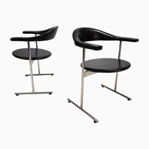 Set of Airport 037 Chairs by Geoffrey Harcourt for Kaufeld, 1960s