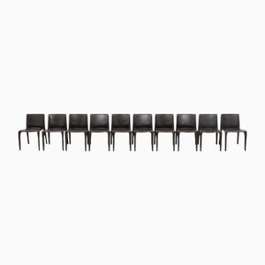 Silla de comedor Bull de Mario Bellini para Cassina, años 90. Juego de 10