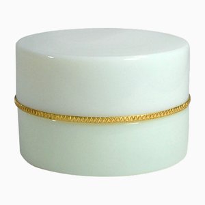 Glass Container from Rupel Boom, Belgium, 1950s
