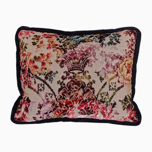Rectangular Flower Fantasy Velvet Cushion from Biosofa