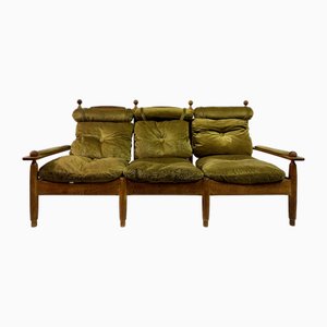 Dutch Oak 3-Seater Sofa, 1960s