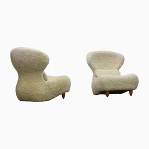 Poltrone Femina Body di Annie Hiéronimus per Cinna/Ligne Roset, anni '80, set di 2