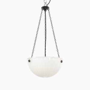 Plafonnier Bol en Pierre de Lune, 1930s
