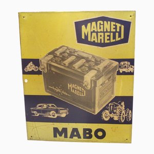 Mabo Werbeschild von Magneti Marelli, 1960er