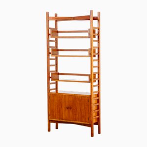 Wooden Bookcase attributed to BBPR, 1970s