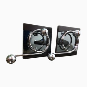 Space Age Coat Hangers, Italy, 1970s, Set of 2