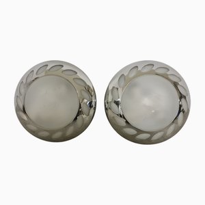 Space Age Wall Lamps, Set of 2