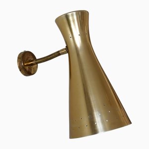 Aplique de pared Diabolo Mid-Century moderno, Alemania, años 50