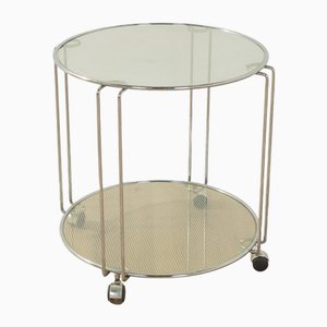 Side Table on Wheels, 1980s