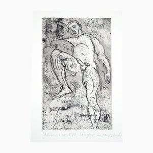 Willibrord Haas, Rising, 1980, Etching