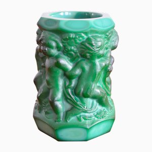Art Nouveau Vase attributed to Frantisek Pazourek for Carl Schlevogt, 1930s