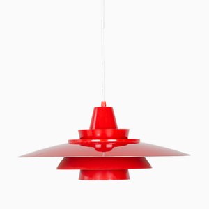 Vintage Aluminum Pendant Lamp by David Mogensen for Superlight, 1980s