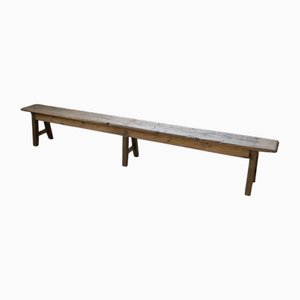 Pine and Oak Bench, 1950s