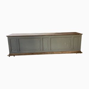 Walnut Craft Counter with Multi-Drawers, 1890s