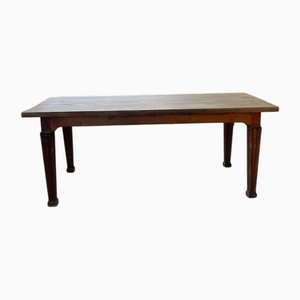 Vintage Oak Farm Table, 1890s