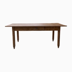 Butcher Farm Table in Oak, 1950s
