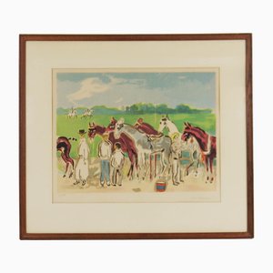 Kees Van Dongen, Polo, Lithograph, 1957