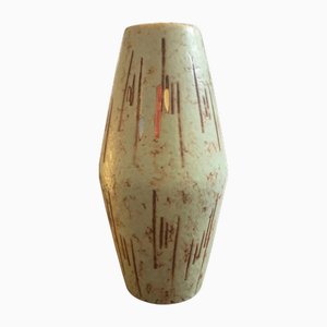 Modern German Green Ceramic Vase by Scheurich for Scheurich Keramik, 1960