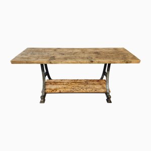 Mesa de trabajo industrial, años 50