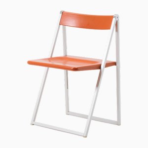Mid-Century Folding Chair by F. Hero & K. Odermatt for Interlübke, 1970s