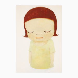 Nara Yoshitomo, In The Milky Lake Thinking One, Offset Lithograph, 2011