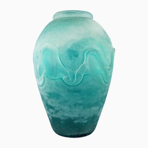 Grand Vase Moderne en Verre de Murano par Livio Seguso Bisazza, Italie, 1950s
