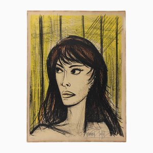 Bernard Buffet, Rita, Lithograph, 1960s