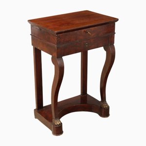Table Basse Restauration en Placage d'Acajou