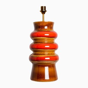 Red Braun Circles Table Lamp, 1970