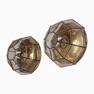 Flush Mount Lights from Limburg, 1970s, Set of 2