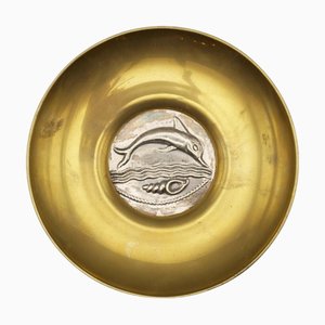 Dolphin Dish by Ilianis Lalaounis, 1970s