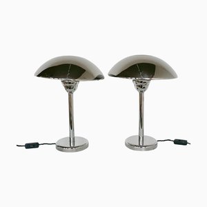 French Art Deco Style Table Lamps, 1990s, Set of 2