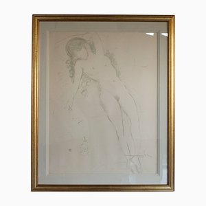 After Salvador Dali, Nu de bras leve, Print